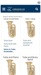 Mobile Screenshot of lowbrassmusic.com